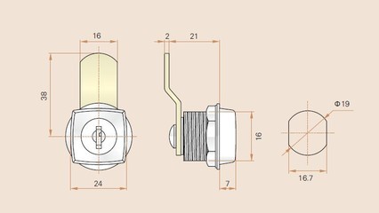 供應SP-MS411鋅合金配電箱鎖 文件柜鎖與工具箱鎖的優選批發方案